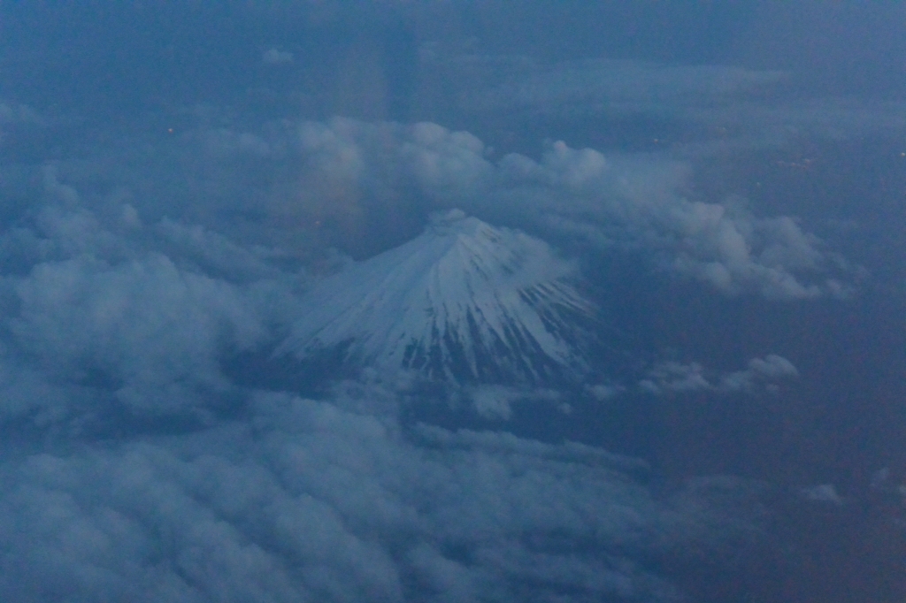 ゆうぐれの富士山